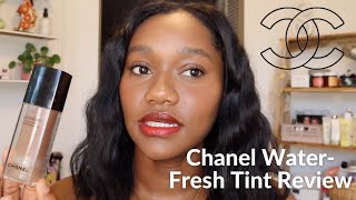 Chanel Les Beiges Water Fresh Tint Review  Medium Deep [upl. by Tirreg]