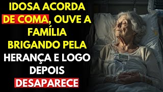 Idosa Acorda De Coma Ouve a Família Brigando Pela Herança e Logo Depois Desaparece [upl. by Noyes319]