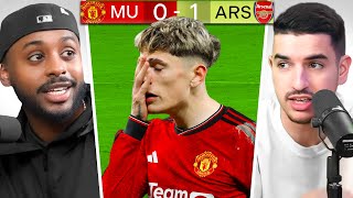 SDS Reacts To Arsenal 10 Man United Watchalong Highlights [upl. by Wallie]