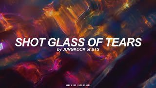 Shot Glass of Tears  Jungkook BTS  방탄소년단 Lyrics [upl. by Isdnyl68]