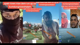 spain town man dem dïscíplinèd shalam on TikTok live [upl. by Onoitna274]