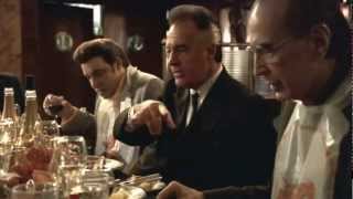 Paulie And Christopher Paying The Tab  The Sopranos HD [upl. by Hyman]