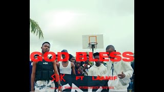 SBK ft LAAMIF  GOD BLESS Clip Officiel [upl. by Kaazi]