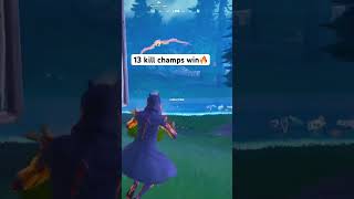 13 kill champs dub fortnite gaming shorts [upl. by Jung]