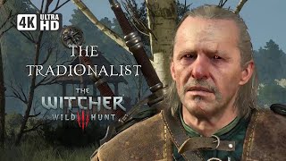 The Traditionalist  Book Geralt  The Witcher 3  Wild Hunt  4K [upl. by Yaf735]