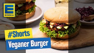 Veganes Burger Rezept  Bohnenburger Patties amp Soße selber machen Shorts [upl. by Canute]