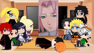 🌸Personagens de Naruto reagindo a shipps deles com a Sakura🌸 Parte 5 Kushina 29 Gacha Club [upl. by Inaniel]