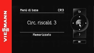 Caldaie a condensazione Viessmann  Selezione circuito di riscaldamento [upl. by Atterual79]