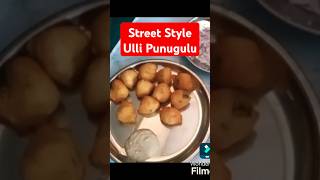 Onion Punugulu With Idli Pindi😋Street Style Bandi food🤩 trendsettersy24 quickbreakfast ytshorts [upl. by Sakovich]