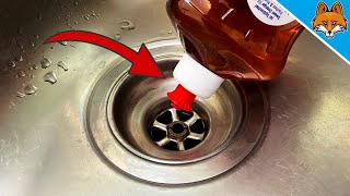 SECRET Plumber Trick Unclog Drain in SECONDS 💥 Extremely simple 🤯 [upl. by Rehpotsrihc]