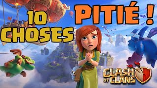 Les 10 CHOSES Que TOUS Les joueurs VEULENT Dans Clash of Clans [upl. by Nosmirc]