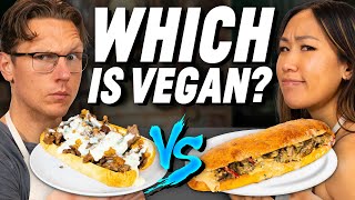 Vegan vs Meat Cooking Challenge [upl. by Anytsirhc]