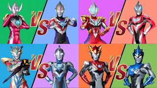 ULTRAMAN ORB STORIUM GALAXY VS SPACIUM ZEPERION GEED BRAVE CHALLENGER 🆚 PRIMITIV ROSSO 🆚 BLU ウルトラマン [upl. by Ailehpo337]