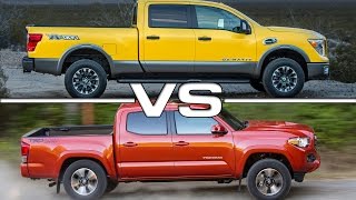 Nissan Titan XD vs Toyota Tacoma [upl. by Naryk]