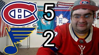 Habs Fan CHat S2 E8 vs STL [upl. by Sacksen991]