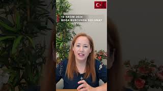 16 Kasım 2024  Boğa Burcunda Dolunay astroloji dolunay [upl. by Greenburg]