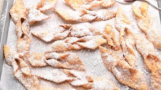 Chrusciki recipe Faworki or Polish angel wings – video [upl. by Twum665]