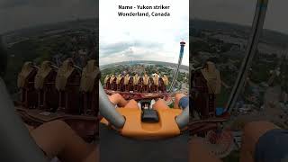 Highest dive roller coaster in the World travel thrill rollercoaster shorts [upl. by Hammer69]