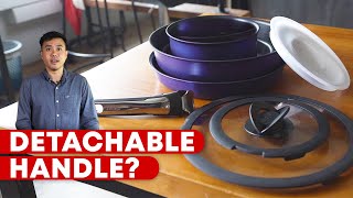 I Review Tefals New Ingenio Detachable Handle Cookware Range [upl. by Ayhtnic]