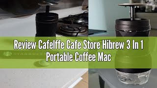 Review Cafelffe Cafe Store Hibrew 3 In 1 Portable Coffee Machine Manual Capsule Espresso Maker For N [upl. by Gurevich]