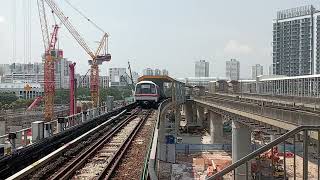 🟩C651 Set 213214 departing Jurong East MRT Station Joo Koon Bound [upl. by Sonitnatsnok]