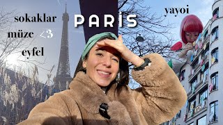 Pariste Bir Pazar Günü • Quai Branley MüzesiEyfelsokaklarYayoiZafer Takı parisvlog [upl. by Nnylcaj]