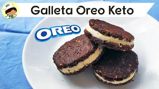 GALLETAS KETO TIPO OREO  Sin Gluten  Sin Huevo [upl. by Mohammed]