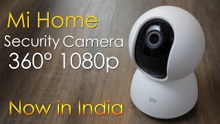 Mi Home Security Camera 360 1080p unboxing review now in India cheapest security camera Rs 2699 [upl. by Yeslaehc163]