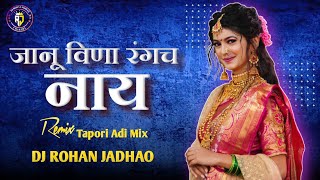 Janu Vina Rangach Nay  Aag Bai Aag Bai  Janu Vina Rangach Nay Marathi DJ Song DJ ROHAN JADHAO [upl. by Bonina480]