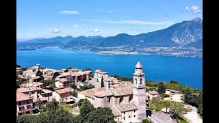 San Zeno di Montagna  Una terrazza naturale sul Lago di Garda [upl. by Adnahsat229]