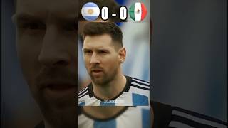 Highlights of Argentinas 🇦🇷 win against Mexico 🇲🇽 at the FIFA World Cup football youtube shorts [upl. by Odlopoel529]