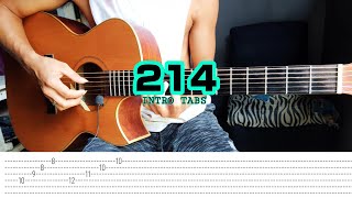 214  Rivermaya  Intro Guitar Tabs  Chords [upl. by Ahsenek]