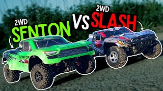 ARRMA Senton 4x2 Boost vs TRAXXAS Slash 2WD Which is better [upl. by Frieda338]