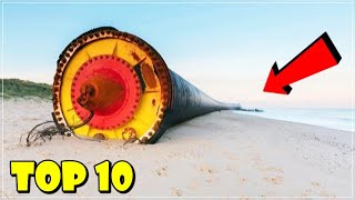 The 10 Most Terrifying DISCOVERIES on BEACHES [upl. by Yvan]