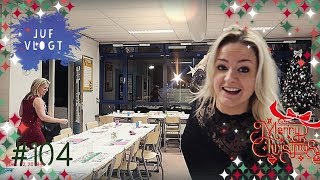 KERSTDINER  JUF VLOGT 104 [upl. by Bohlin669]