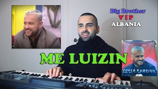 Gëzim Mustafa  Me Luizin  Big Brother Albania vip 2 [upl. by Ihana]