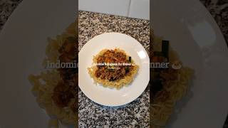 Indomie Bolognese for dinner [upl. by Runstadler]