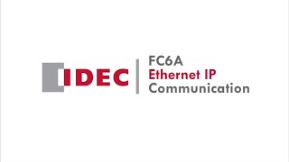 FC6A Ethernet IP Communication [upl. by Ennayt]