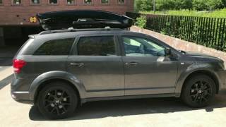 Thule Motion XT XL 500 L Monterad på Fiat Freemont [upl. by Anirbys919]