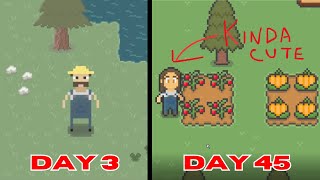 Ive Spent 45 DAYS Developing A Farming Game  Devlog 2 [upl. by Gosnell697]