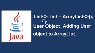 How to add User Defined Object in ArrayList  Java ArrayList Example [upl. by Gerhard]