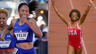 2016 Olympics Allyson Felix [upl. by Adrianne]