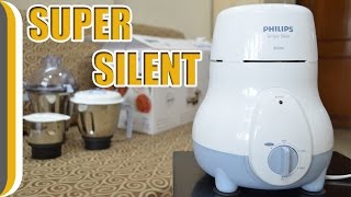 Philips HL164304 600Watt 3 Jar Super Silent Vertical Mixer Grinder Unboxing amp Review [upl. by Akinet]