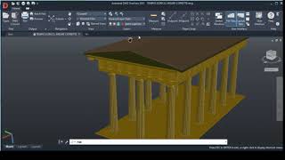 Introduzione alla lezione sul tempio greco con Autocad [upl. by Aikel]