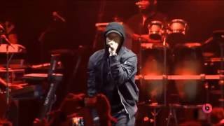 Eminem kamikaze Live performance 2018 4K [upl. by Euqilegna]