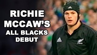 Richie McCaws All Blacks Debut [upl. by Hardman814]