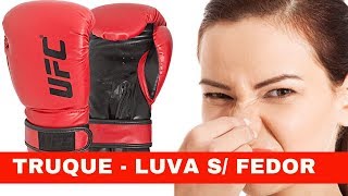 LUVA DE BOXE  COMO EVITAR MAL CHEIRO E DURAR MAIS  DICAS [upl. by Brine]