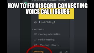 How to fix discord Connecting voice call issues [upl. by Alaik]