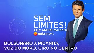 André Marinho imita Bolsonaro Lula Ciro Gomes e Romário no Sem Limites 2 [upl. by Arabrab3]