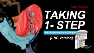 Taking 1 Step Putty impression technique Vonflex S ENG [upl. by Halden931]